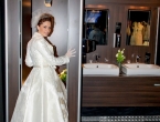 La \"sposa\" di dreamsposa.it entra nel bagno di lusso in occasione della Fiera Roma Sposa