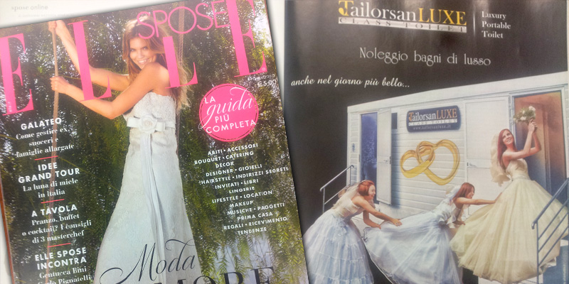 Articolo su rivista Elle Spose